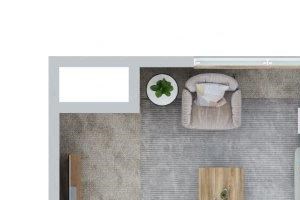 1 Bed, 1 Bath Loft Floor Plan 1 Bed, 1 Bath Loft Floor Plan with 1061 square feet at East Main, Massachusetts, 02766